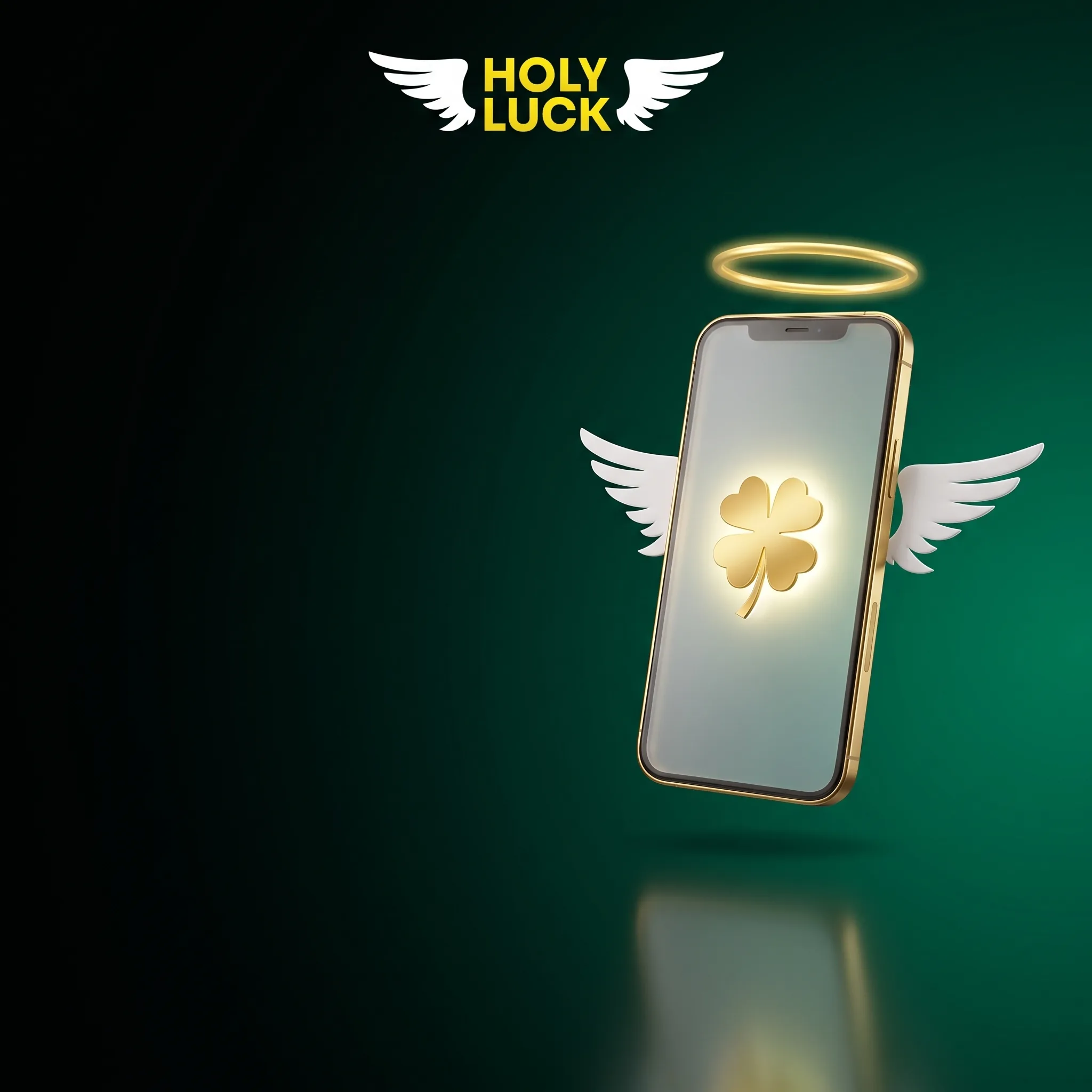 HolyLuck spelen op een mobiele telefoon