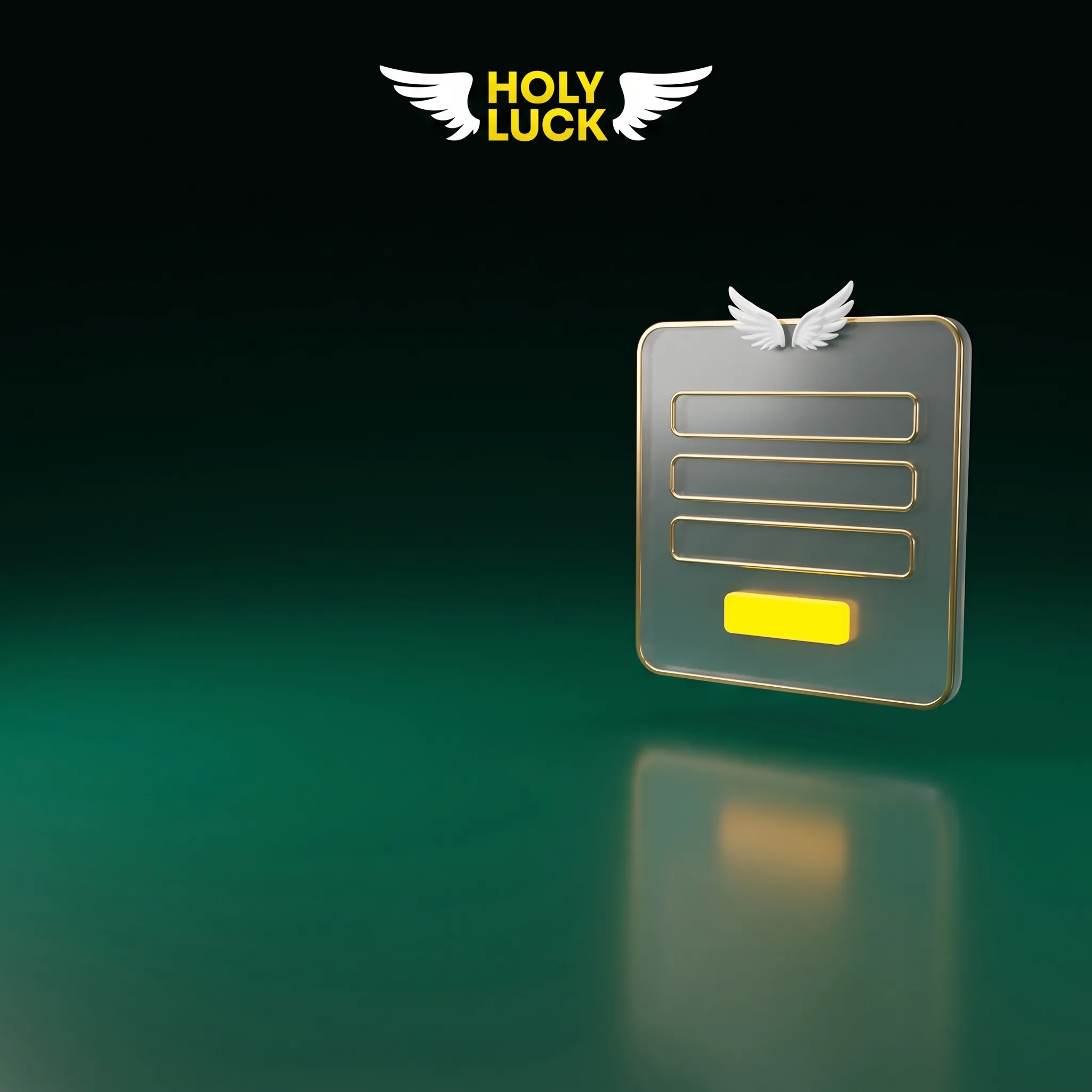 Een account aanmaken bij HolyLuck Casino